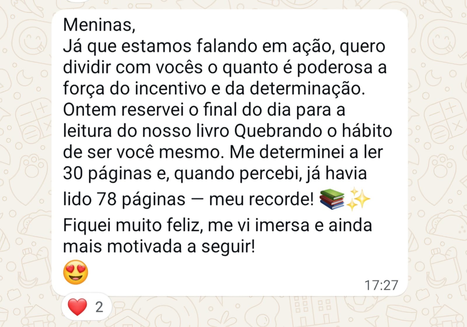 Depoimento de uma Venara sobre a imersão e a motivação vividas na comunidade